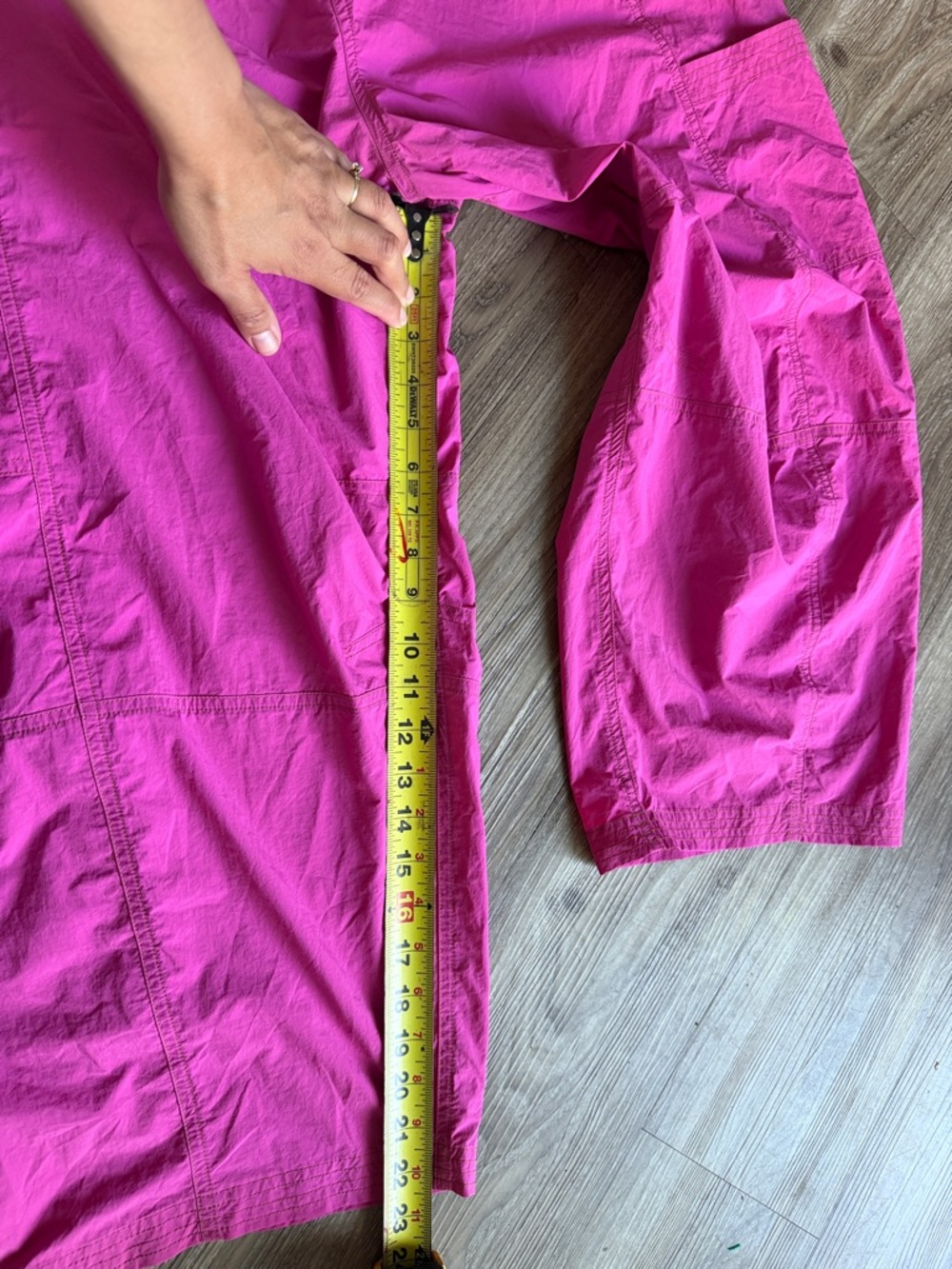 FP Movement By Free People in the Wild Nylon Hiking Magenta Pants Size: XL - Picture 13 of 14